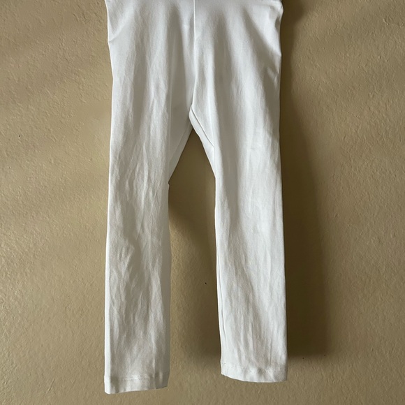 Crewcuts girl every day leggings Classic White - Picture 2 of 3